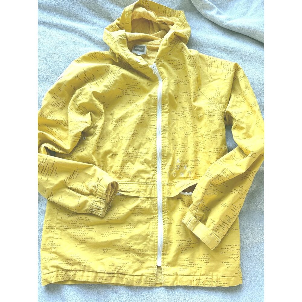 Altamont Jacket Mens Medium Cotton Waves Zip Up Skater Surfer Coat Mesh Lined